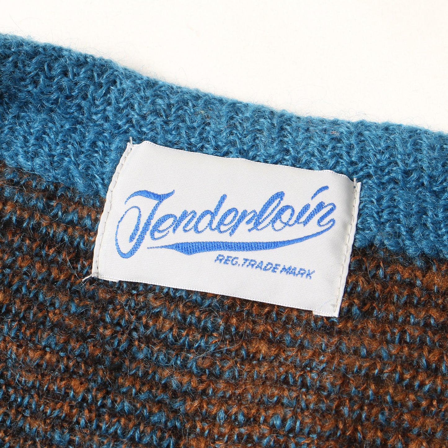 ジオメトリック モヘヤニット カーディガン(MOHAIR CARDIGAN G)