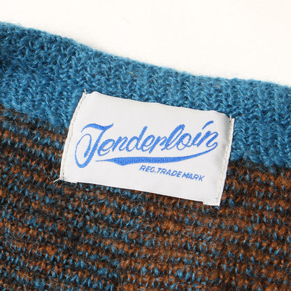 ジオメトリック モヘヤニット カーディガン(MOHAIR CARDIGAN G)