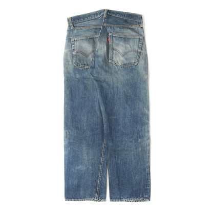 [雰囲気抜群 希少モデル] 60s 502 Big E デニムパンツ / USA製 ボタン裏刻印4