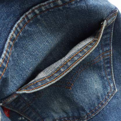 [雰囲気抜群] 80s 501 赤耳 デニムパンツ / ボタン裏刻印558