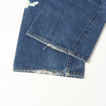 [雰囲気抜群] 80s 501 赤耳 デニムパンツ / ボタン裏刻印558