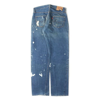 [雰囲気抜群] 80s 501 赤耳 デニムパンツ / ボタン裏刻印558