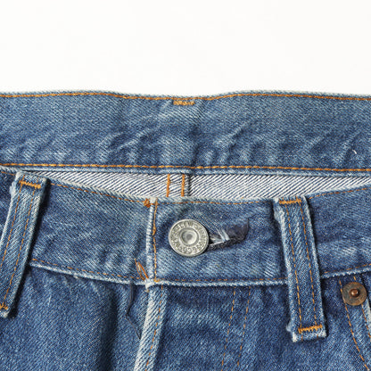 [雰囲気抜群] 80s 501 赤耳 デニムパンツ / ボタン裏刻印558