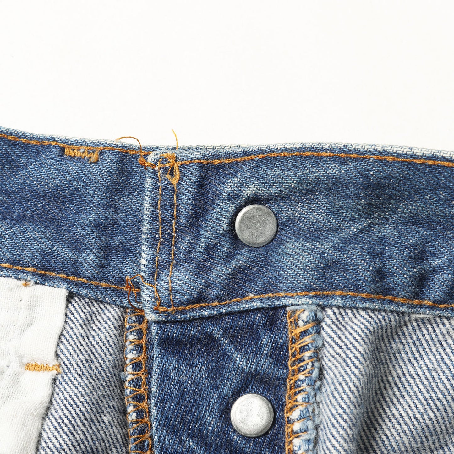 [雰囲気抜群] 80s 501 赤耳 デニムパンツ / ボタン裏刻印558