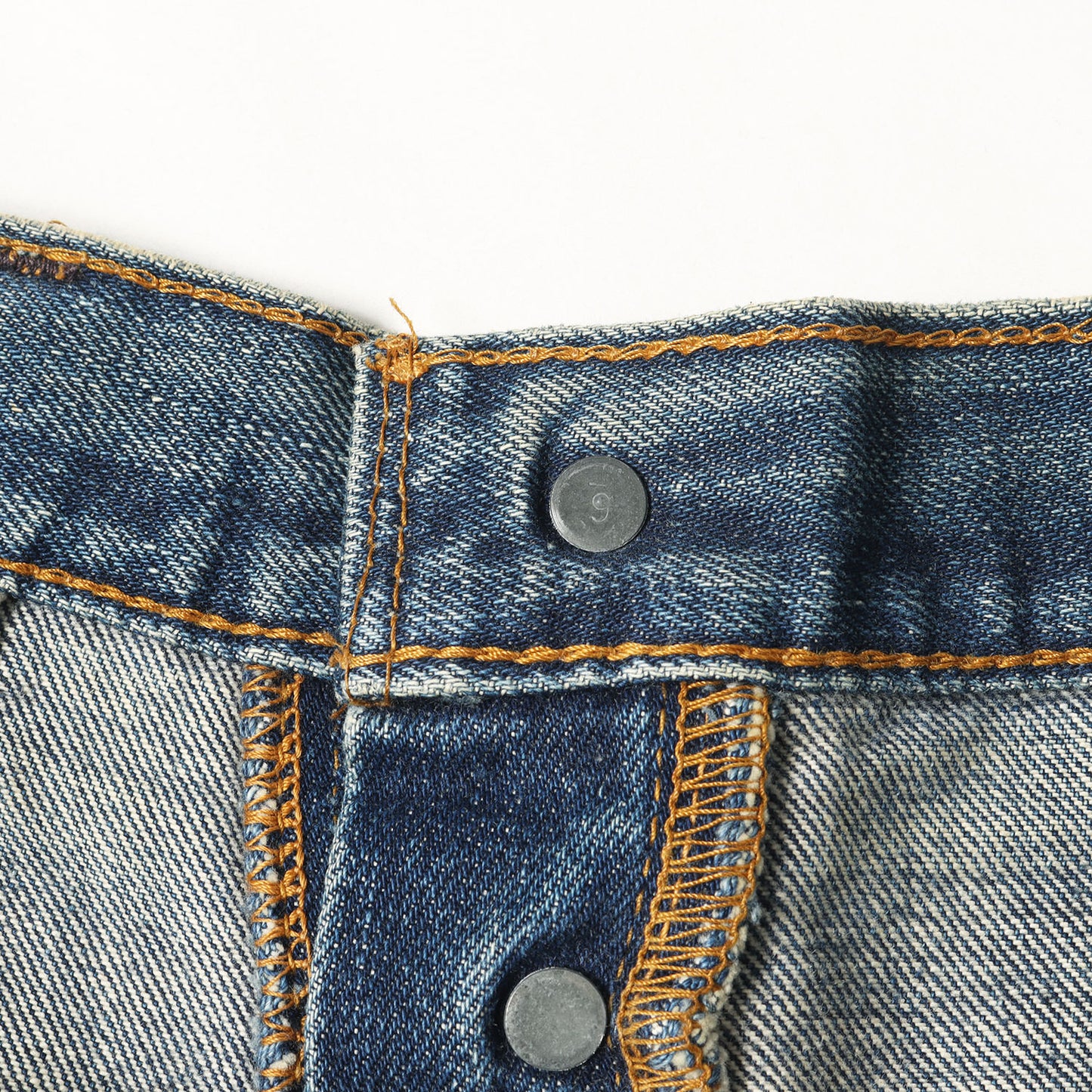 [雰囲気抜群 ビッグサイズ] 70s 501 66前期 デニムパンツ / USA製 ボタン裏刻印6