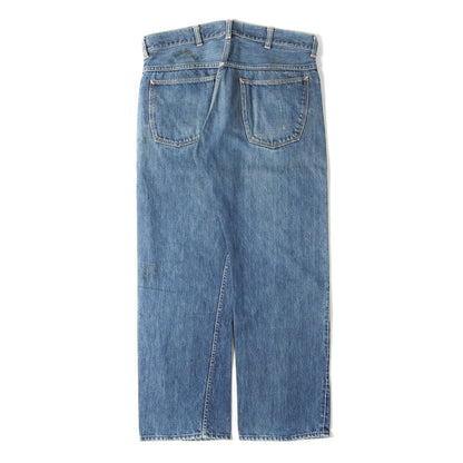 [ビッグサイズ] 60s MONTGOMERY WARD / POWRHOUSE 101 片耳付き 5ポケット デニムパンツ