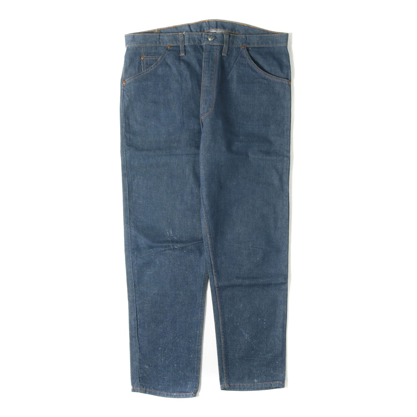 [濃紺 ビッグサイズ] 60s MONTGOMERY WARD / POWRHOUSE 101 片耳付き 5ポケット デニムパンツ
