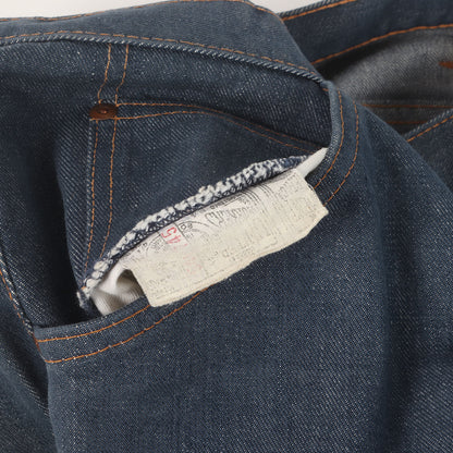 [濃紺 ビッグサイズ] 60s MONTGOMERY WARD / POWRHOUSE 101 片耳付き 5ポケット デニムパンツ