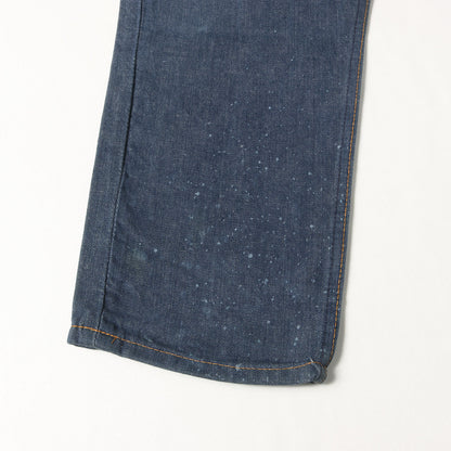[濃紺 ビッグサイズ] 60s MONTGOMERY WARD / POWRHOUSE 101 片耳付き 5ポケット デニムパンツ