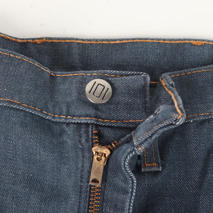 [濃紺 ビッグサイズ] 60s MONTGOMERY WARD / POWRHOUSE 101 片耳付き 5ポケット デニムパンツ