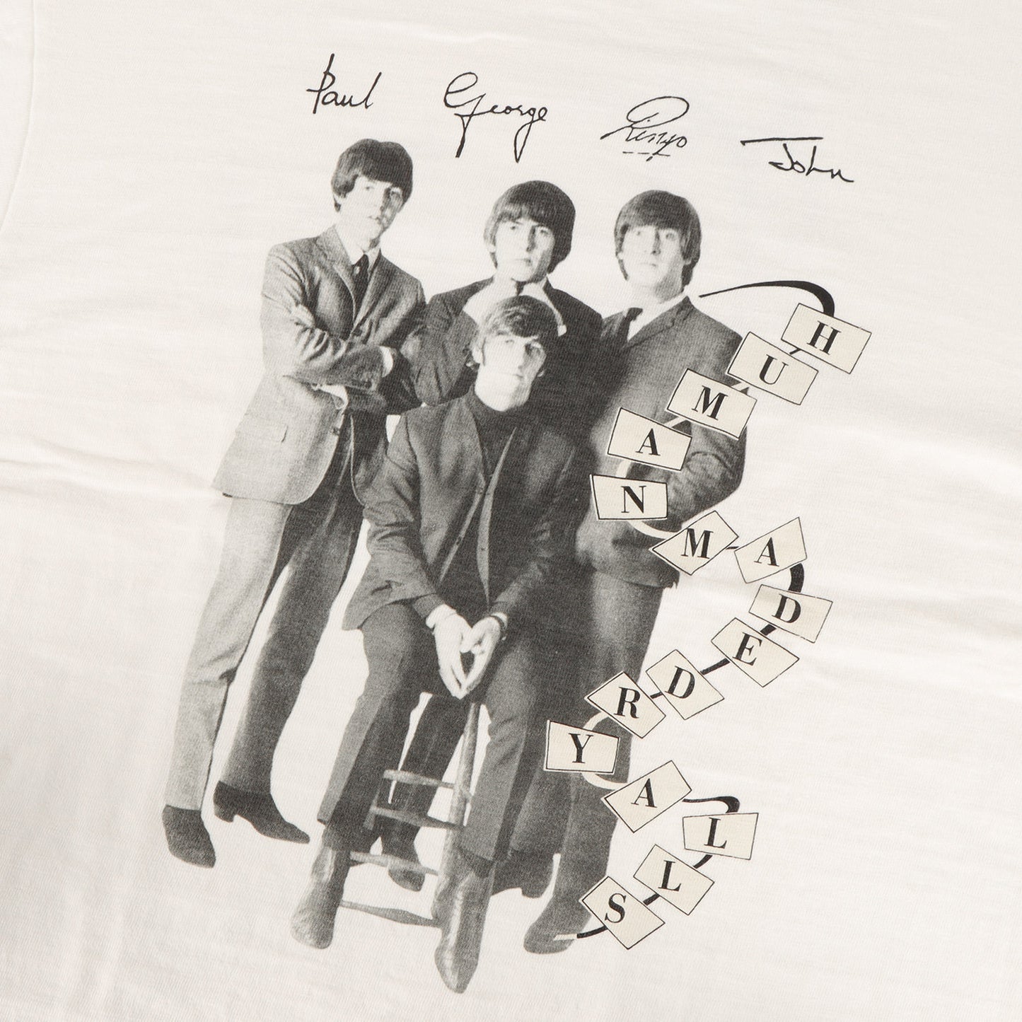 24AW ×THE BEATLES フォトプリント Tシャツ