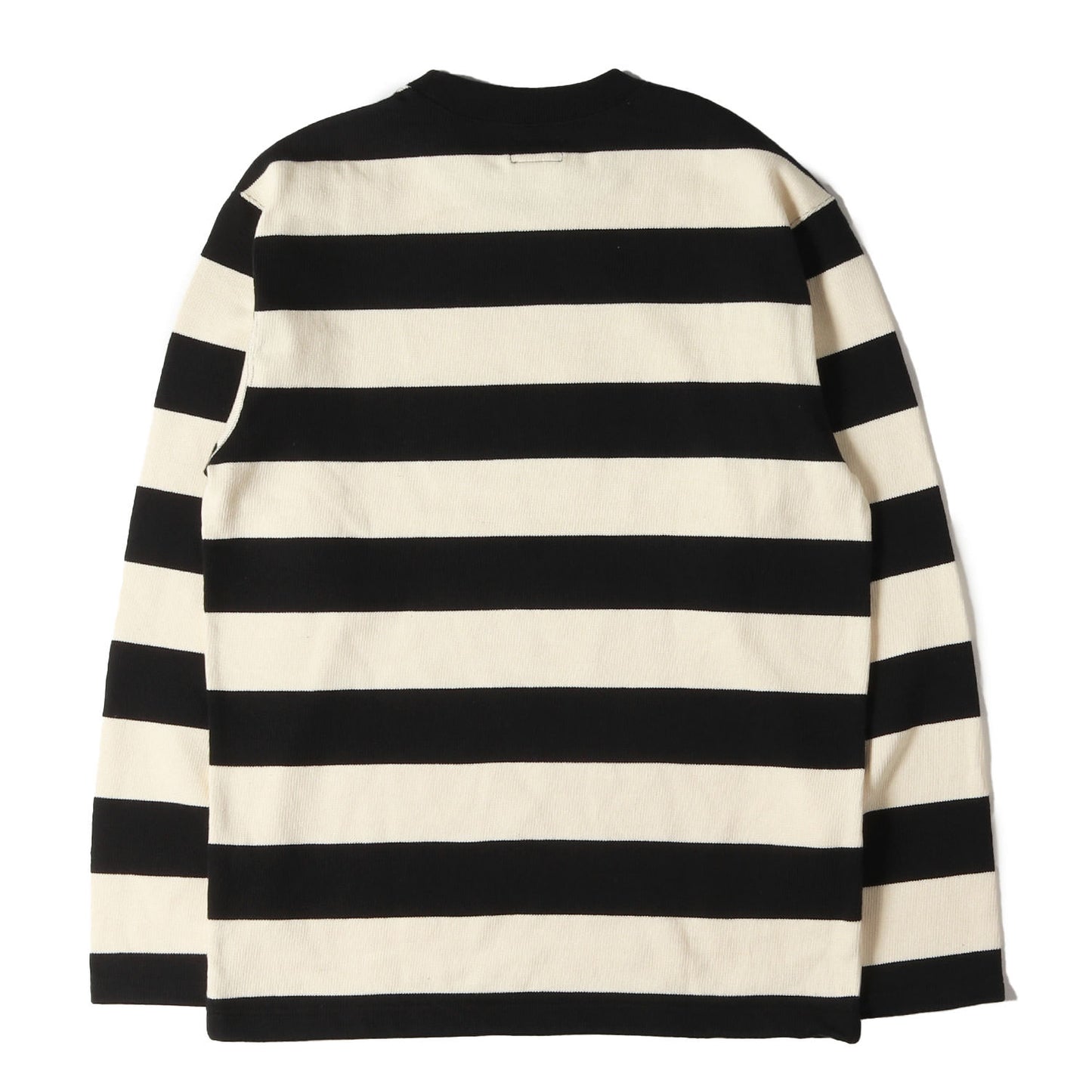 [BUCO 人気モデル] ヘビー コットンジャージー ボーダー ロングスリーブ Tシャツ (STRIPE RACING JERSEY)