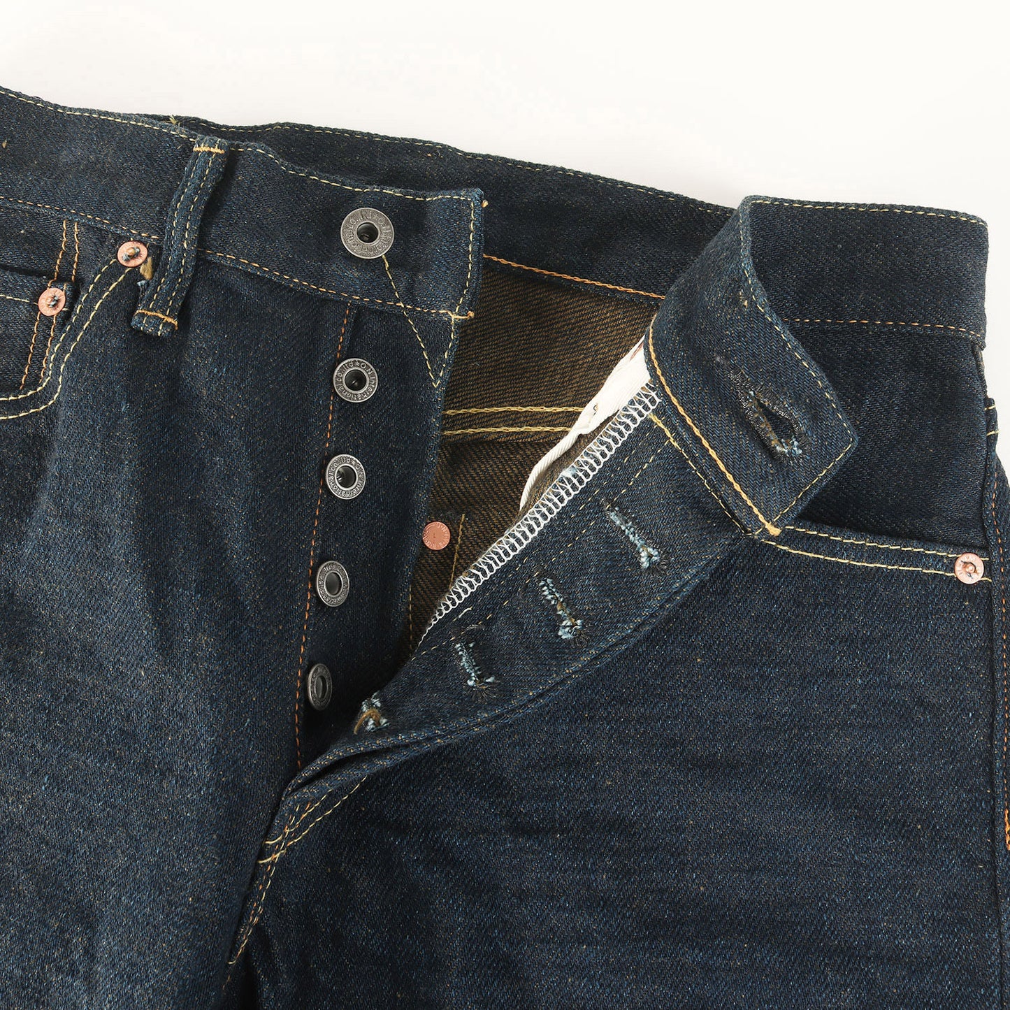 20oz シークレット レギュラーストレート デニムパンツ (ONI288ZR-OLV)