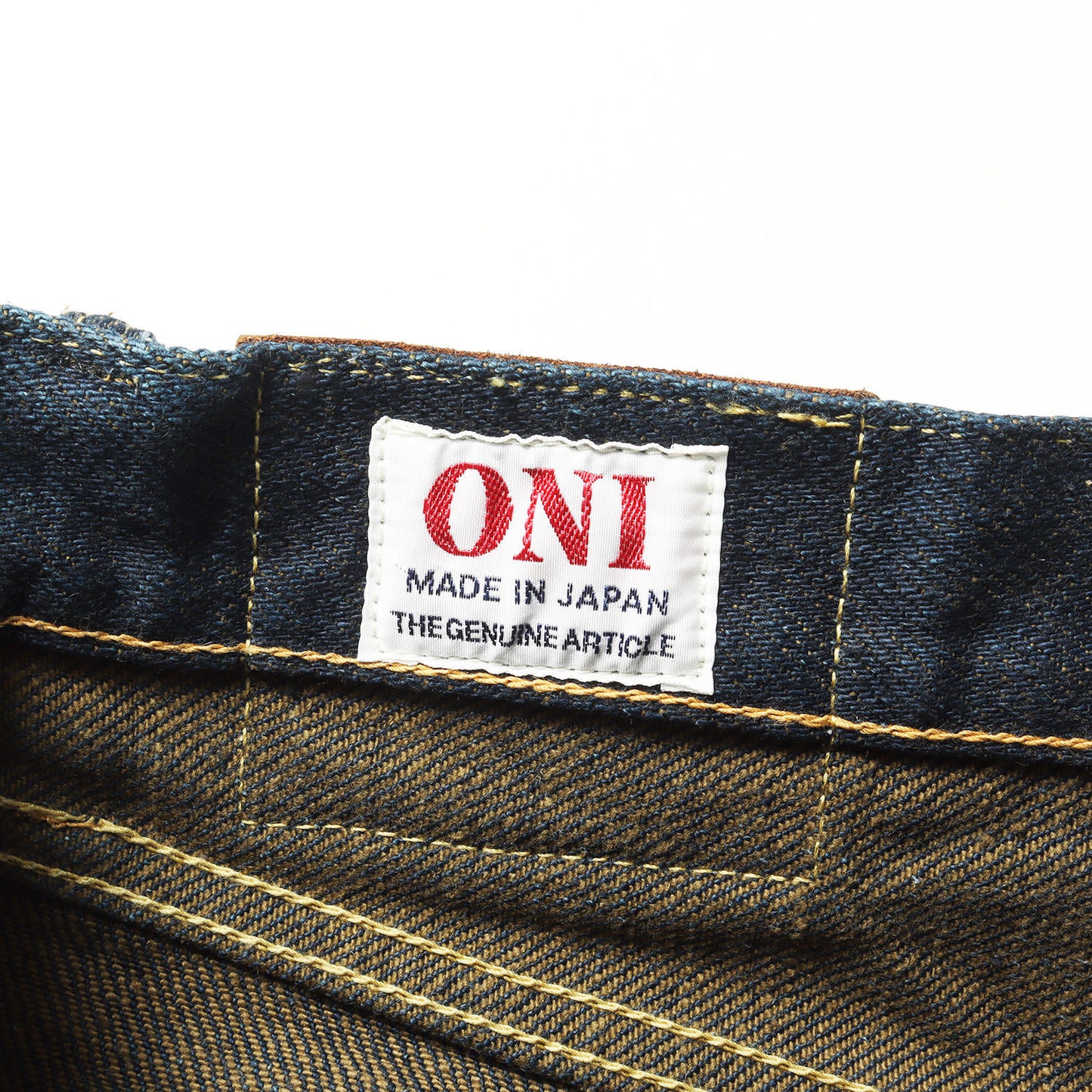 20oz シークレット レギュラーストレート デニムパンツ (ONI288ZR-OLV)