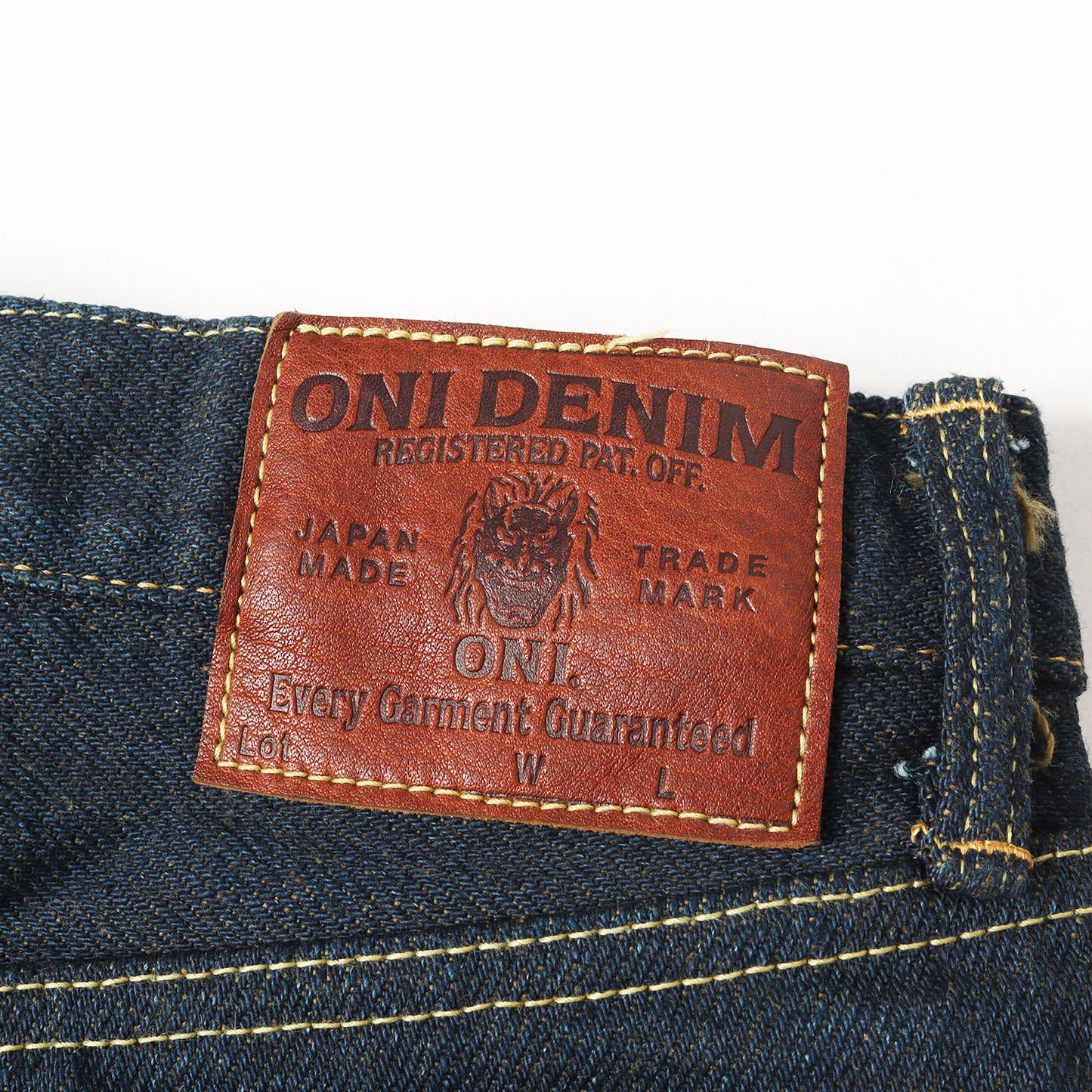 20oz シークレット レギュラーストレート デニムパンツ (ONI288ZR-OLV)