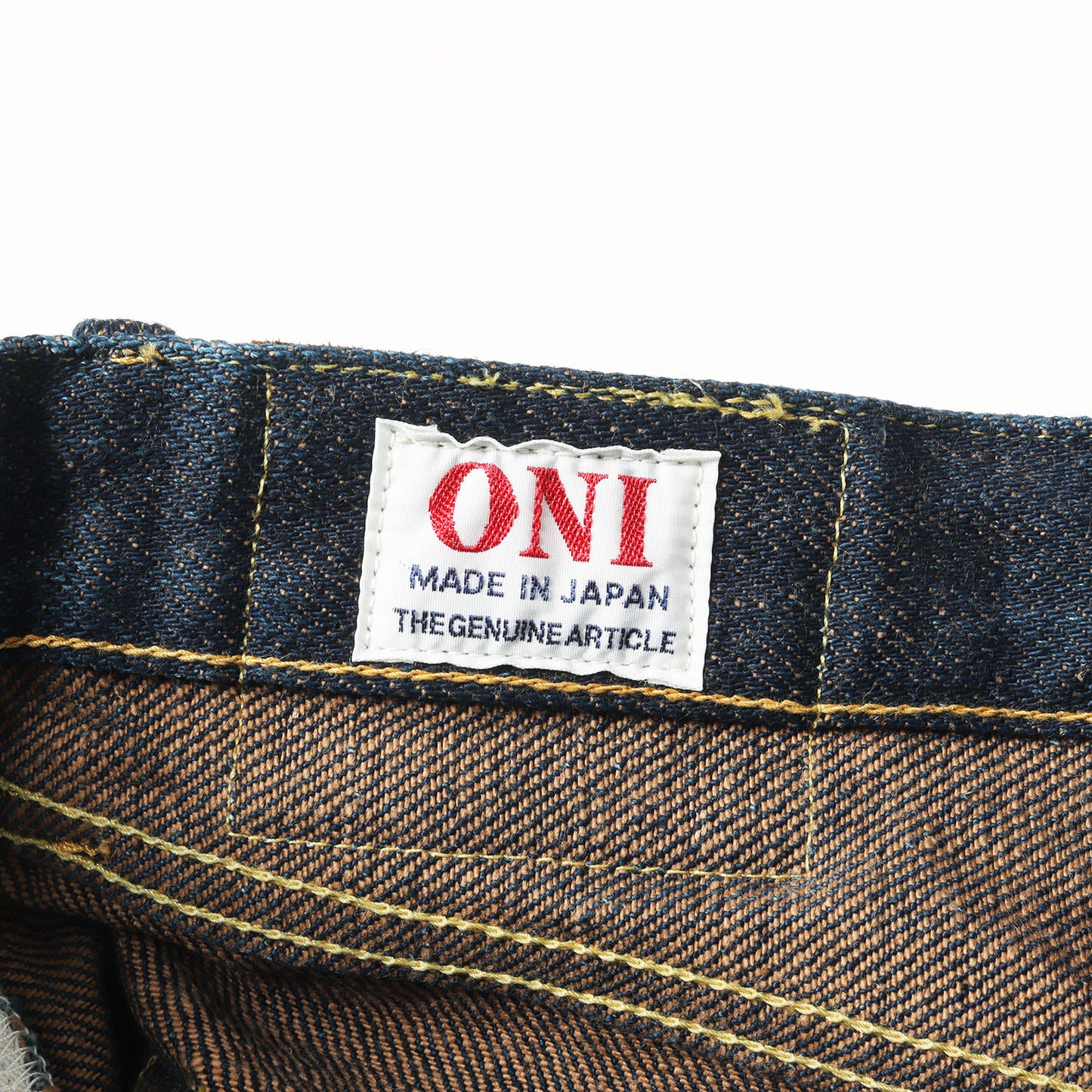 20oz シークレット レギュラーストレート デニムパンツ (ONI288ZR-LBR)