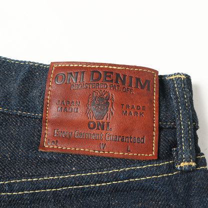 20oz シークレット レギュラーストレート デニムパンツ (ONI288ZR-LBR)