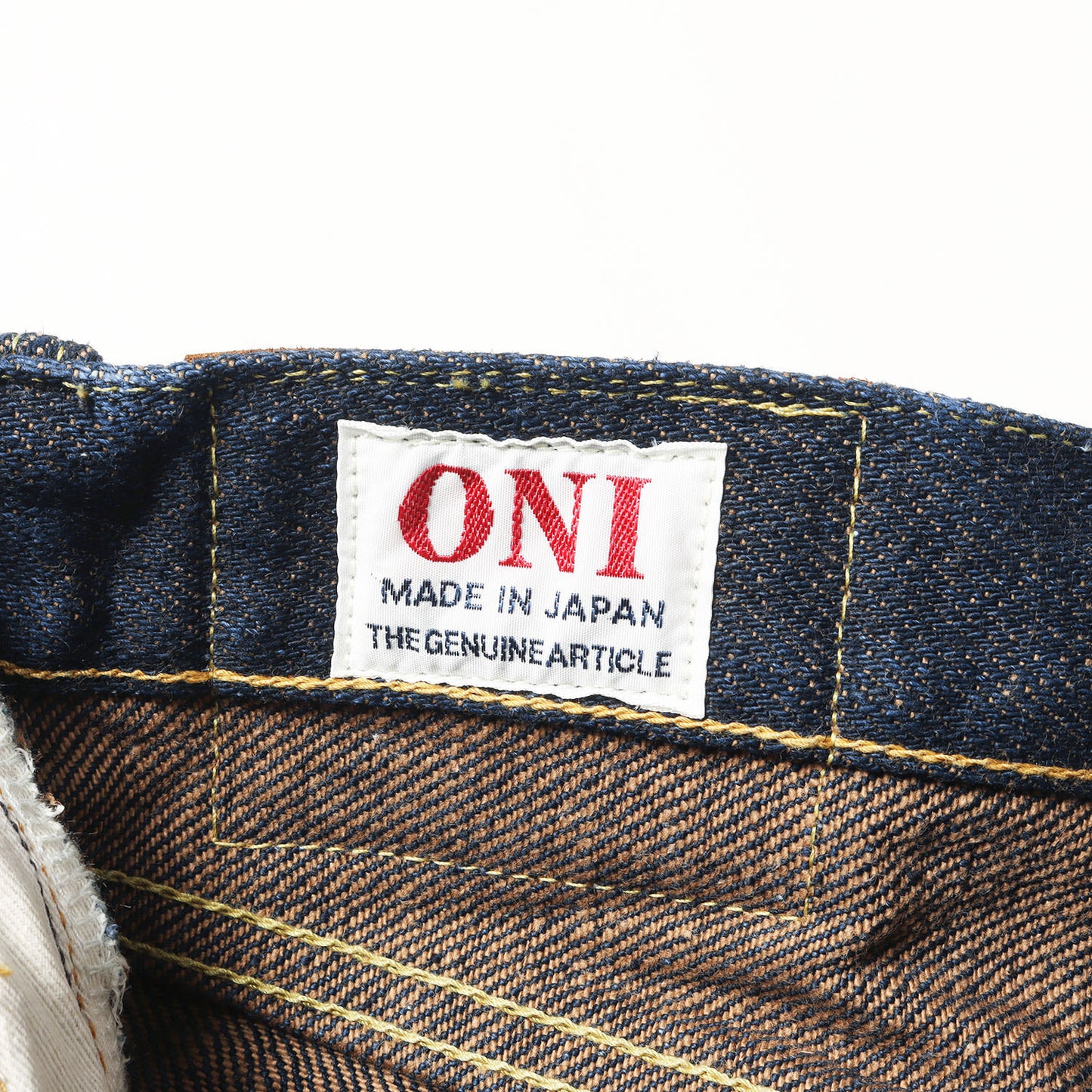 20oz シークレット レギュラーストレート デニムパンツ (ONI288ZR-LBR)