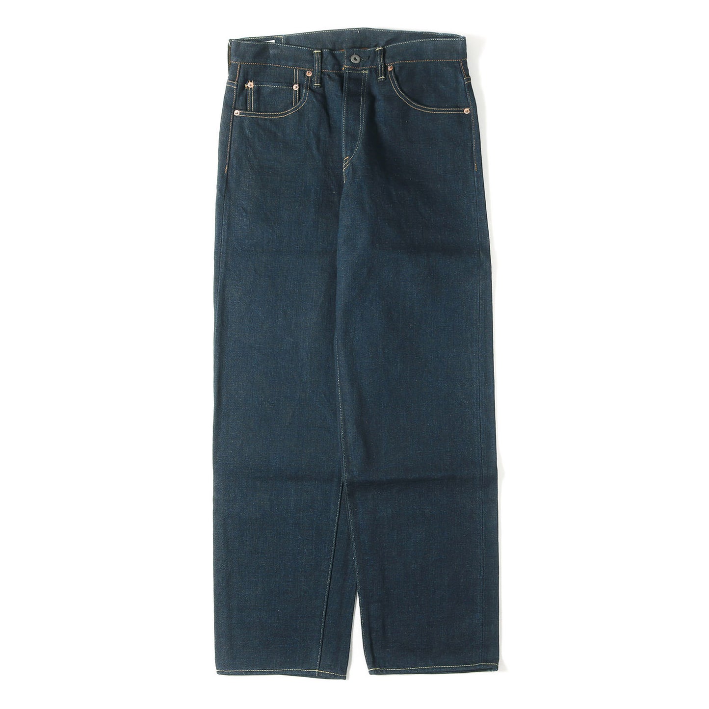 20oz シークレット スーパーワイドテーパード デニムパンツ (ONI822ZR-OLV)