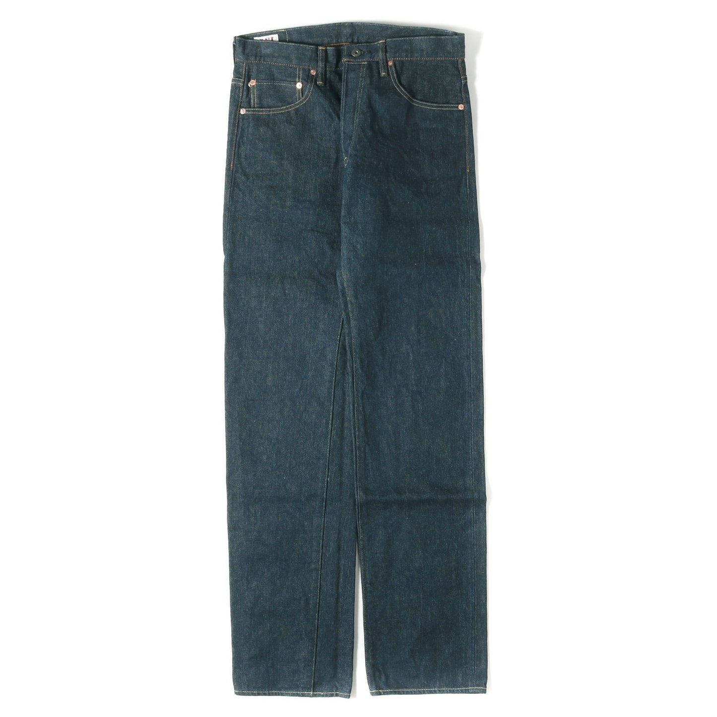 冬季限定 雪さらし加工 15oz 石川台 ワイドストレート デニムパンツ (ONI-200 Ishikawadai)