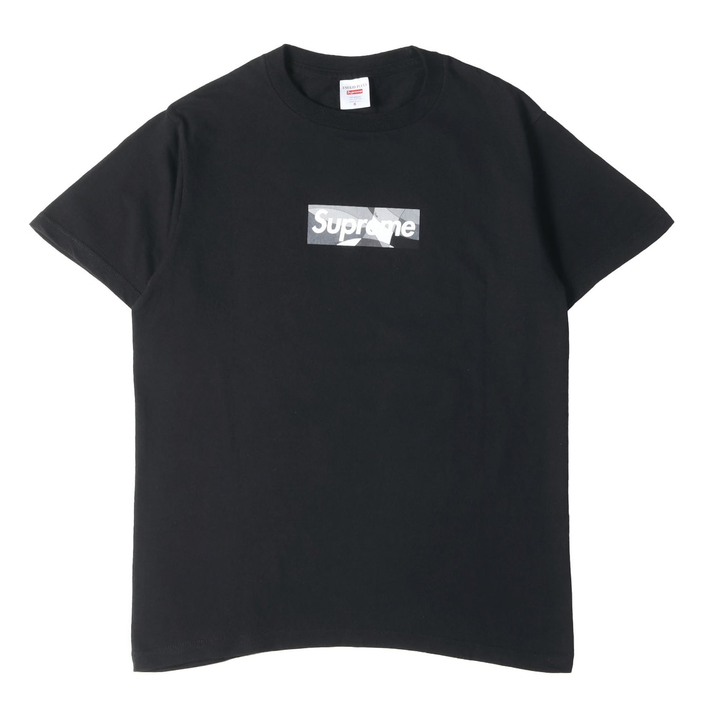21SS ×Emilio Pucci アーカイブ柄 BOXロゴ Tシャツ(Box Logo Tee)