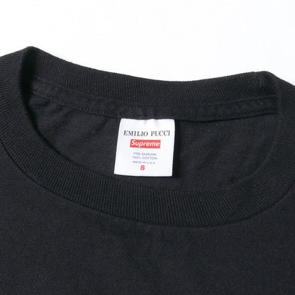 21SS ×Emilio Pucci アーカイブ柄 BOXロゴ Tシャツ(Box Logo Tee)