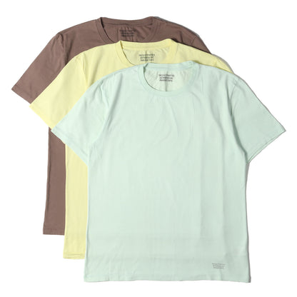 22SS クルーネック カラー Tシャツ 3枚パック(3 PACK CREW NECK COLOR T-SHIRT)