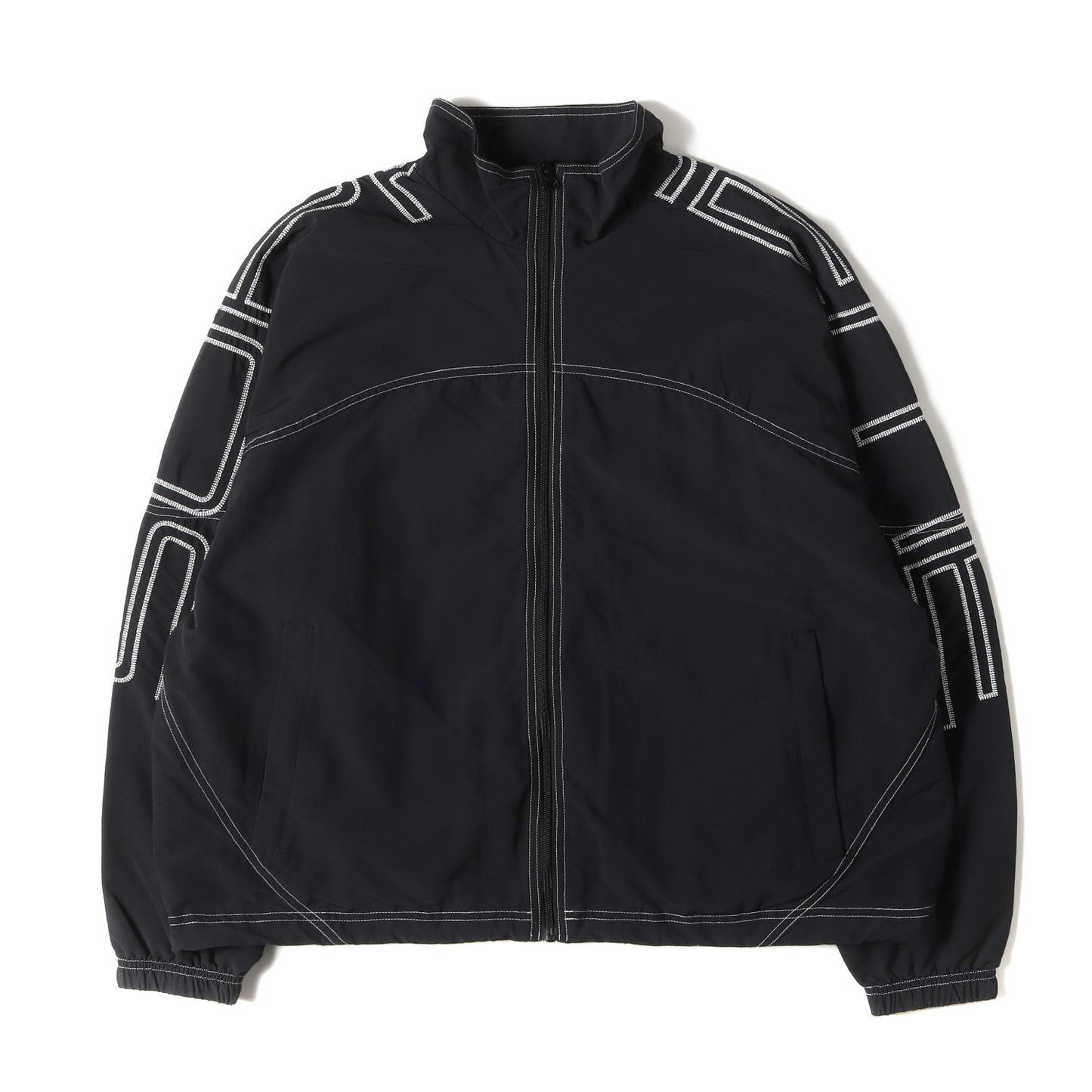 25SS スペルアウトロゴ トラックジャケット(Spellout Embroidered Track Jacket)