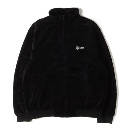 25SS パッチワーク ベロアジャージ トラックジャケット(Patchwork Velour Track Jacket)