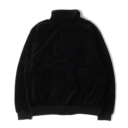 25SS パッチワーク ベロアジャージ トラックジャケット(Patchwork Velour Track Jacket)