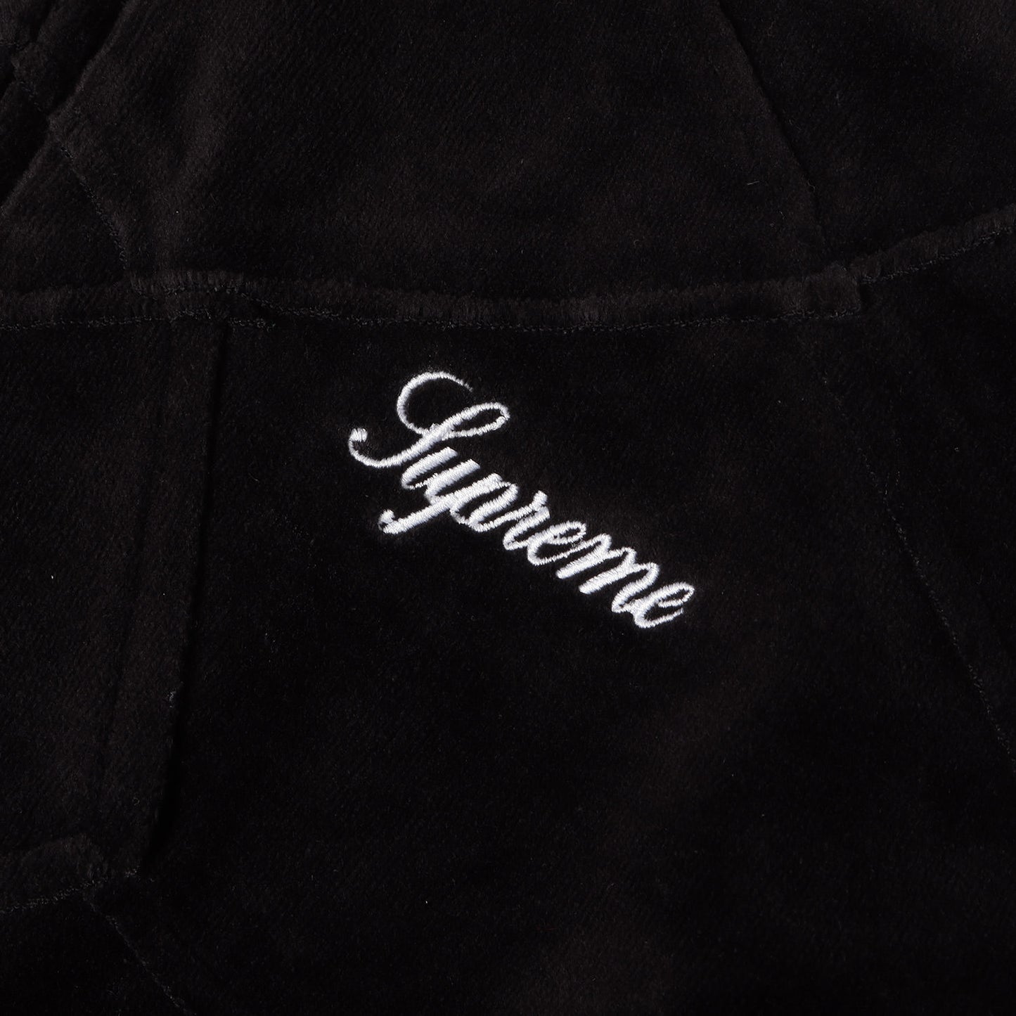 25SS パッチワーク ベロアジャージ トラックジャケット(Patchwork Velour Track Jacket)