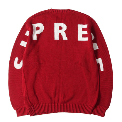 20SS バックロゴ コットンニット セーター(Back Logo Sweater)