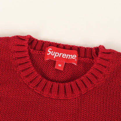 20SS バックロゴ コットンニット セーター(Back Logo Sweater)