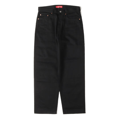 25AW クラシックロゴ刺繍 バギー リジッド デニムパンツ(Baggy Jean)