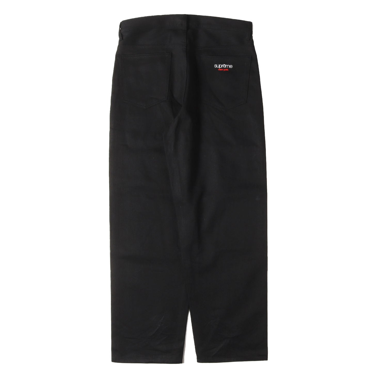 25AW クラシックロゴ刺繍 バギー リジッド デニムパンツ(Baggy Jean)