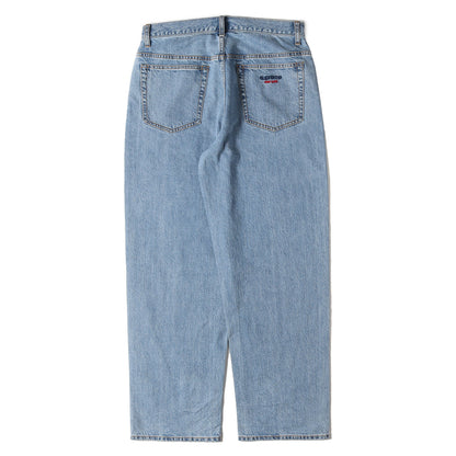 25AW クラシックロゴ刺繍 バギー リジッド デニムパンツ(Baggy Jean)