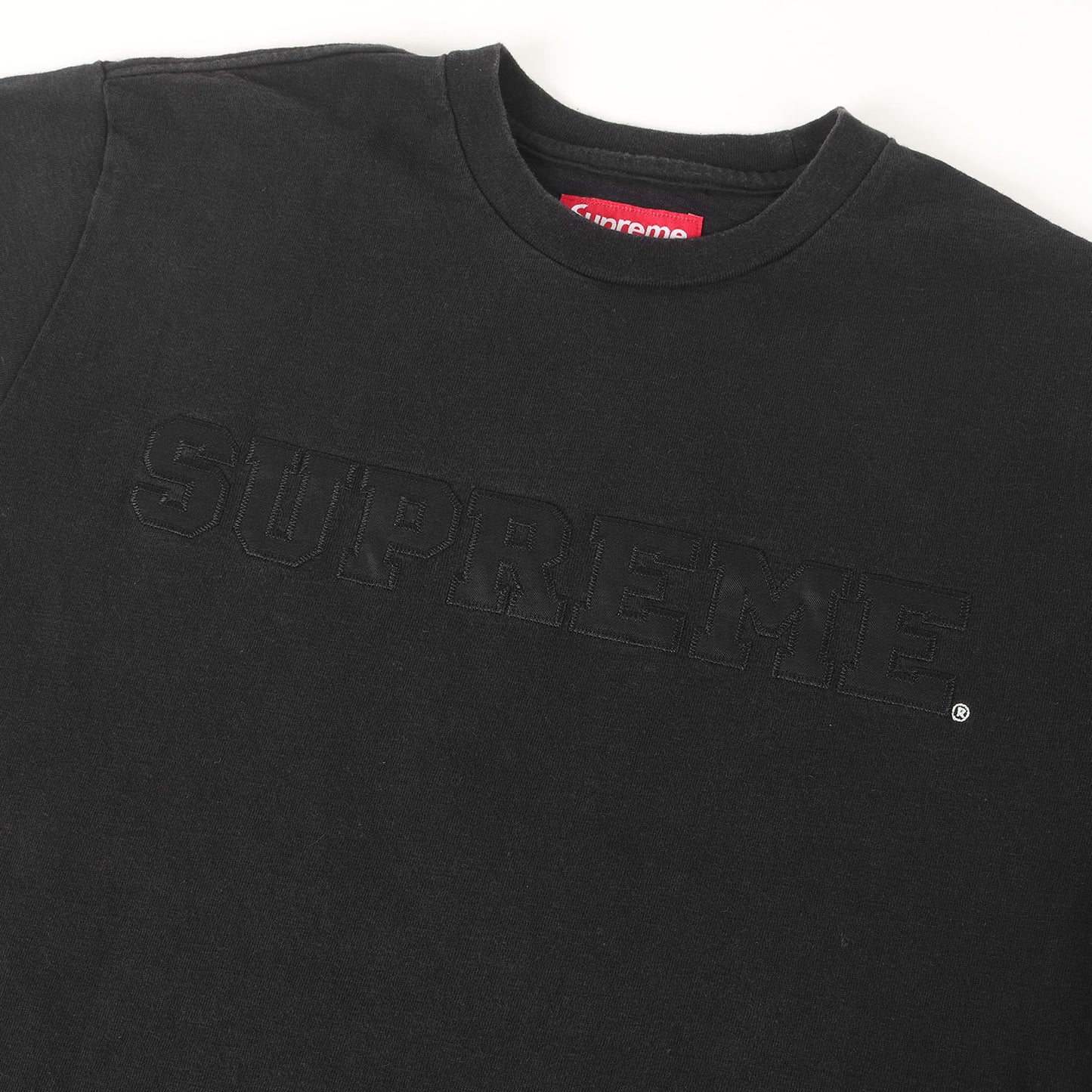 23AW カレッジ アップリケロゴ ヘビー Tシャツ (Collegiate S/S Top)