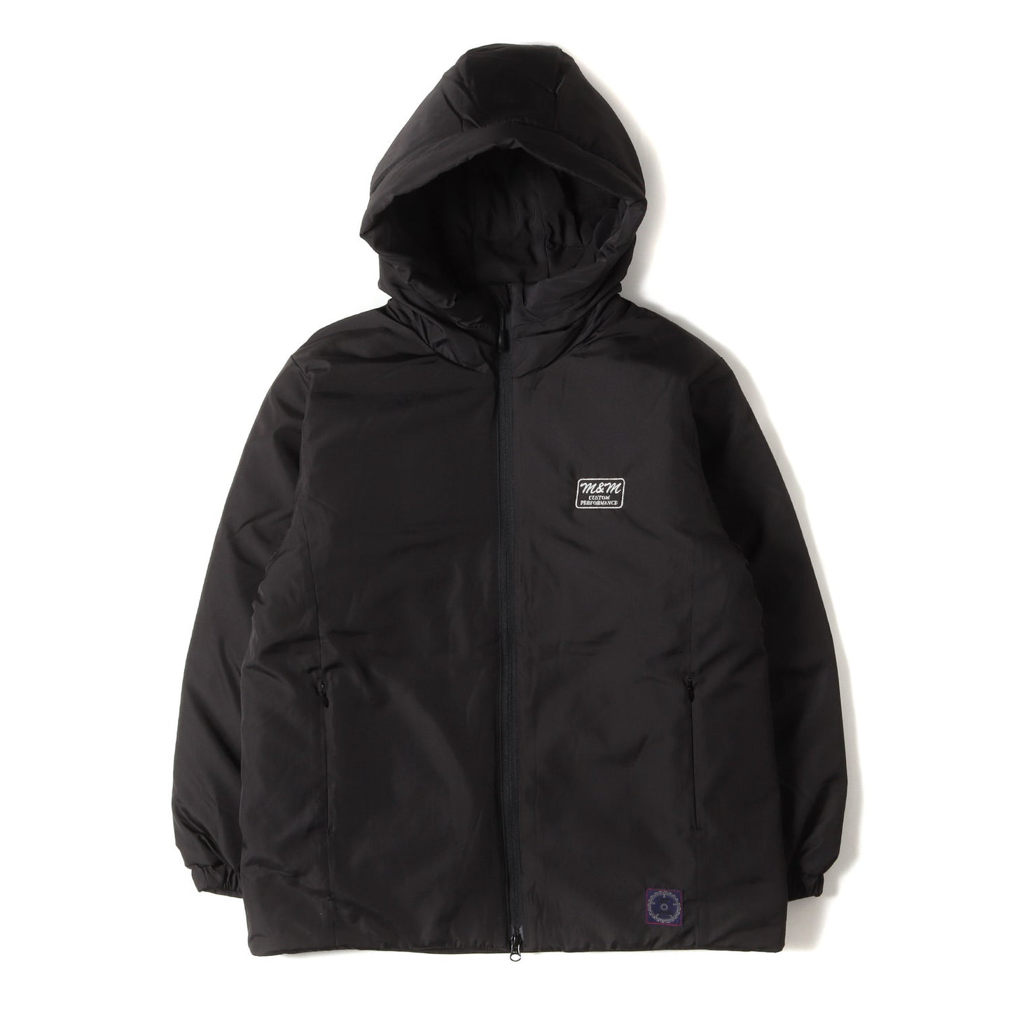 25AW ロゴ刺繍 中綿入りフーデッド ジャケット(Insulated Full Zip Parka)