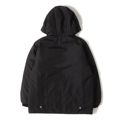 25AW ロゴ刺繍 中綿入りフーデッド ジャケット(Insulated Full Zip Parka)