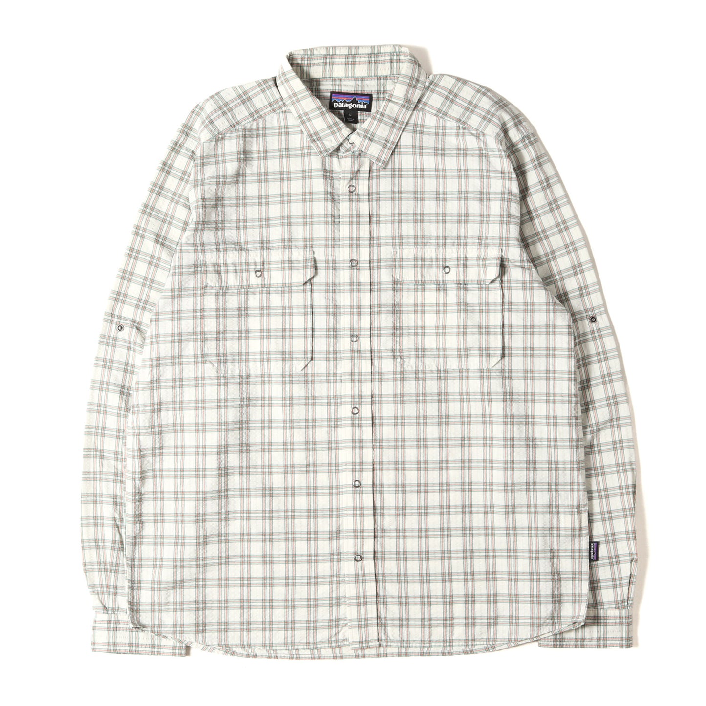 シアサッカー チェック スナップボタンシャツ (Long-Sleeved El Ray Shirt) 2017年製