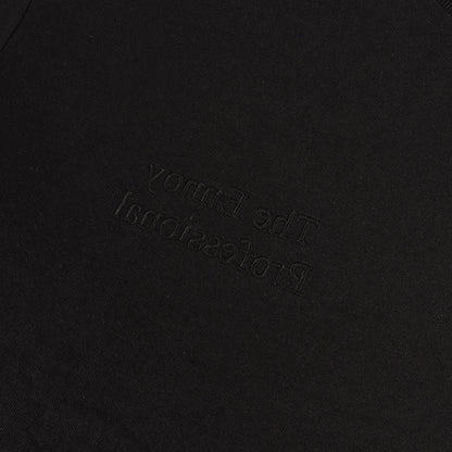 20SS ×スタイリスト私物 同色反転右胸刺繍 Tシャツ