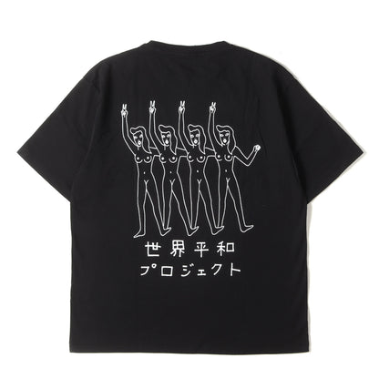 22SS 世界平和プロジェクト ヘビー Tシャツ(WASHED HEAVY WEIGHT CREW NECK COLOR T-SHIRT)