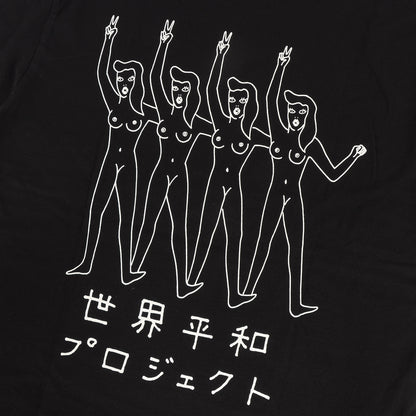 22SS 世界平和プロジェクト ヘビー Tシャツ(WASHED HEAVY WEIGHT CREW NECK COLOR T-SHIRT)
