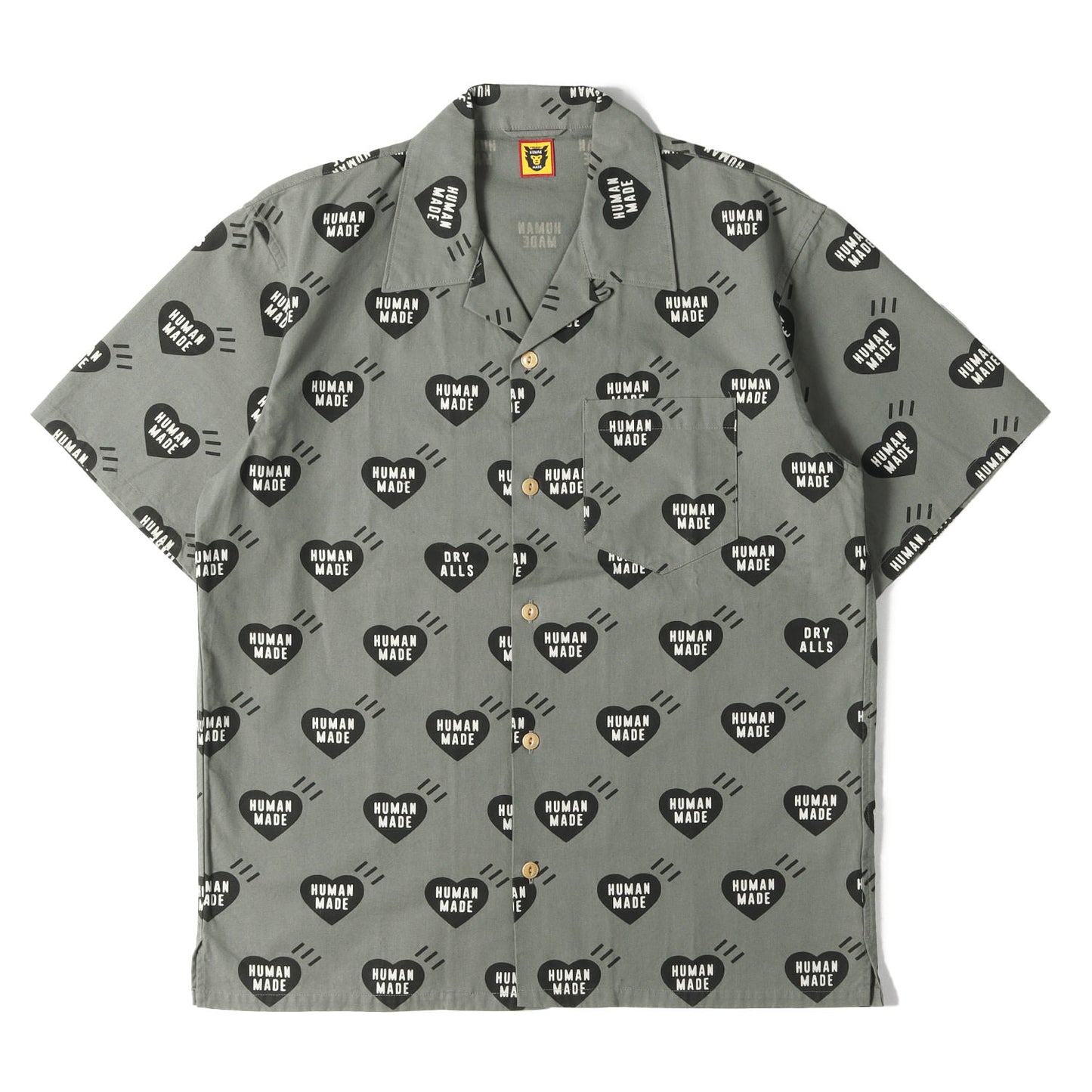 22SS ハート柄 コットン アロハシャツ(HEART ALOHA SHIRT)