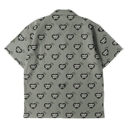 22SS ハート柄 コットン アロハシャツ(HEART ALOHA SHIRT)
