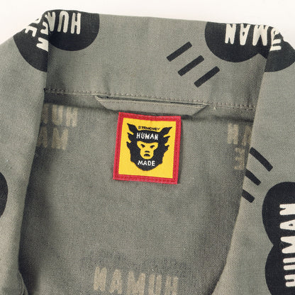 22SS ハート柄 コットン アロハシャツ(HEART ALOHA SHIRT)