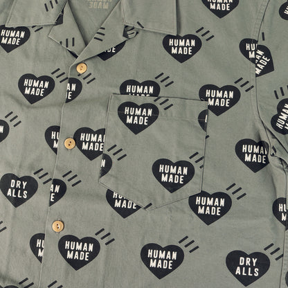 22SS ハート柄 コットン アロハシャツ(HEART ALOHA SHIRT)