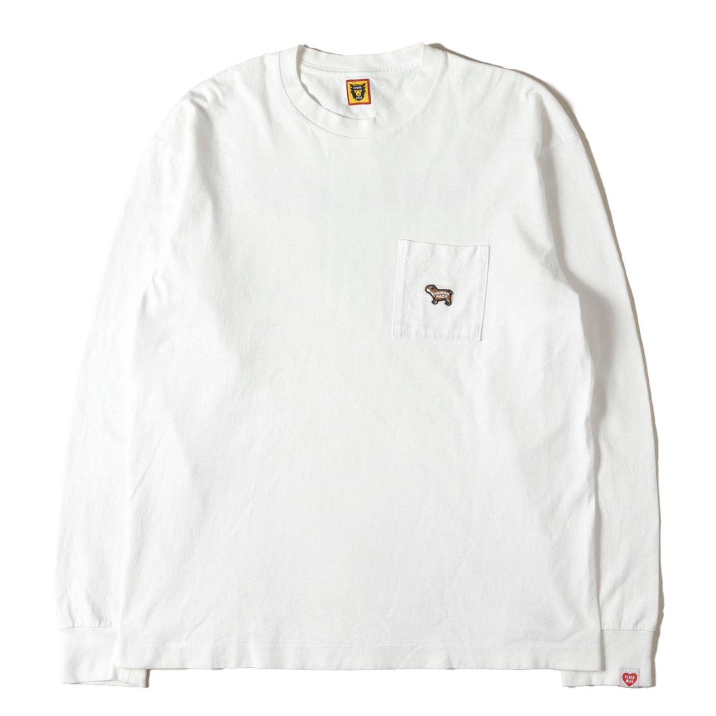 ドッグワッペン ロングスリーブ ポケット Tシャツ