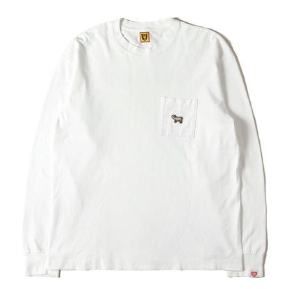 ドッグワッペン ロングスリーブ ポケット Tシャツ