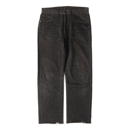 90s 501 先染めブラック デニムパンツ / USA製 501-0658